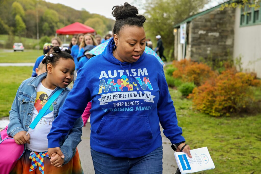 The 2023 Duchess County Autism Directory Services Walk at James Baird State Park in Pleasant Valley NY